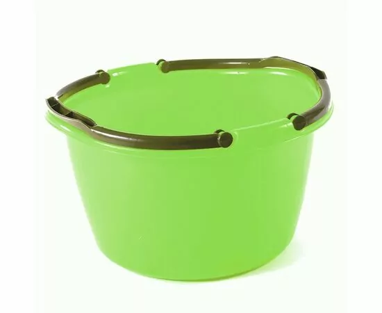 949474 - Таз хозяйственный 17л,круг,ручки,салатовый,Италия,MPG962588/ Мультипласт Групп (1)