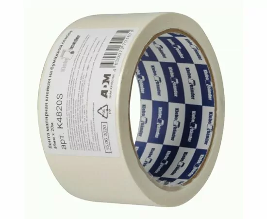 949768 - Малярная лента бумажная, (креп скотч) 48/20 в и/у Klebebander (1)