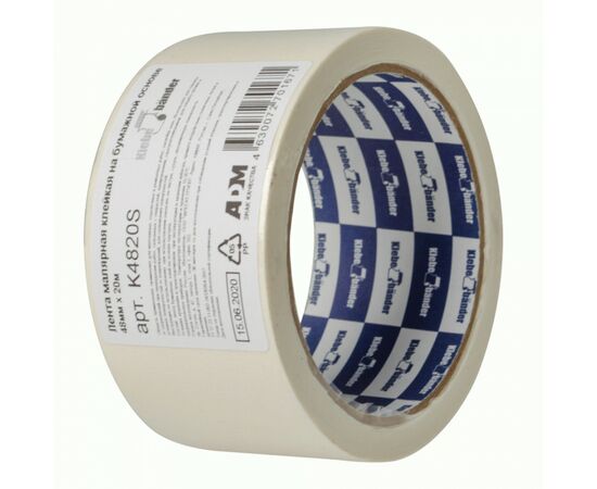 949768 - Малярная лента бумажная, (креп скотч) 48/20 в и/у Klebebander (1)