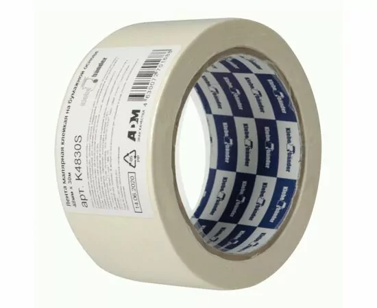 949769 - Малярная лента бумажная, (креп скотч) 48/30 в и/у Klebebander (1)
