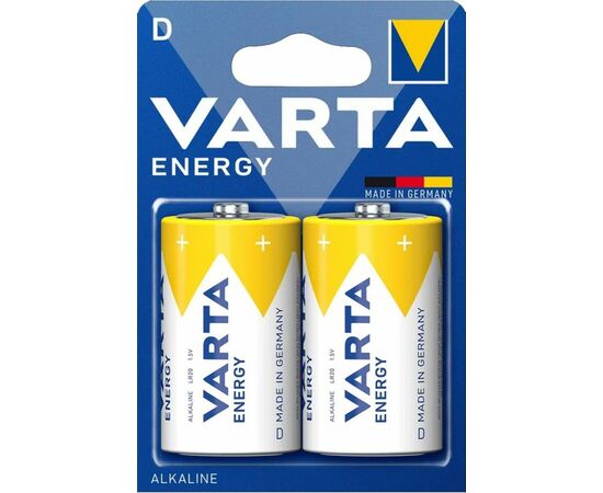 562899 - Элемент питания Varta 4120.229.422 ENERGY LR20/373 BL2 (1)