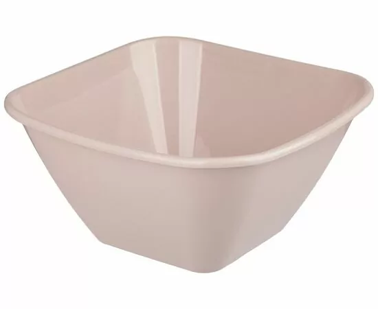 914175 - Миска (салатник) Bergamo 4л, квадрат бежевый 221131927/06 Homver (1)