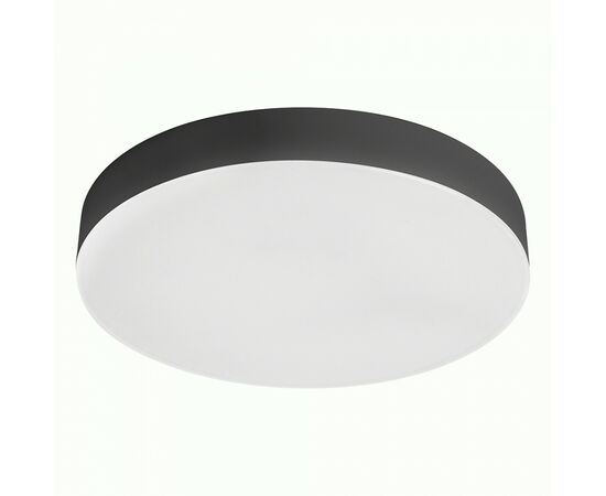 938724 - Feron св-к св/д накл. даунлайт 12W 960Lm чер 6400К 6K IP44 круг 121х121х26 б/рамки AL266 ONE 51910 (1)