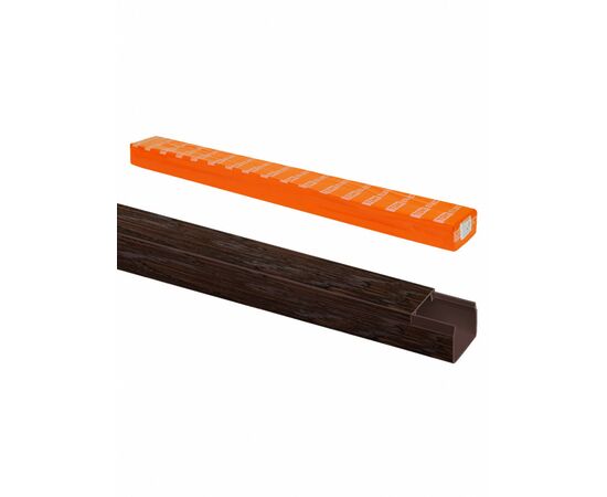 942785 - TDM кабель-канал 40х25 3D венге (в уп. 40м, цена за метр) (40м!) SQ0402-2408 (1)