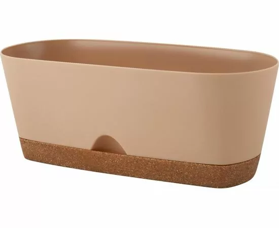 944721 - Горшок для цветов овальный InGreen WOOD для суккулентов, 25 см молочный шоколад/бук (1) 944721 - Горшок для цветов овальный InGreen WOOD для суккулентов, 25 см молочный шоколад/бук (1)