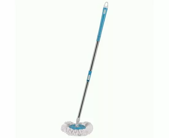 950003 - Швабра Торнадо насадка d=30см,микрофибра(100% п/э),ручка 115см,тел,107987/ Рыжий кот (1)