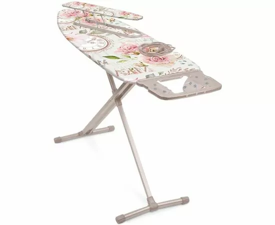 950917 - Доска гладильная Nika10+ Н10+/14 Доброе утро 122*40см,h=до90см,стол/мет.моноблок,подставка Nika (1)