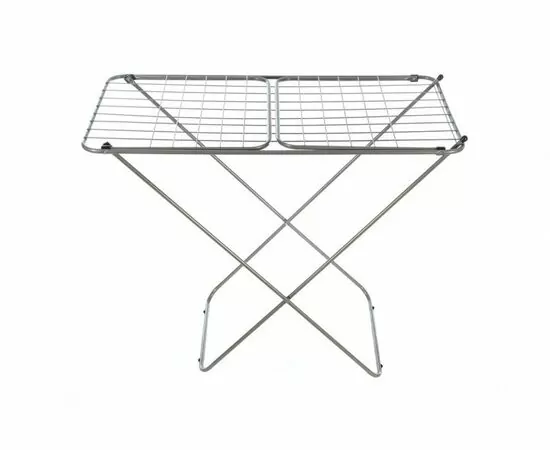 952024 - Сушилка напольная д/белья 18м (Д166*Ш53*87см) металл, серая, нагруз15кг VEPSMANN VN-402 (аналог СБ1) (1)