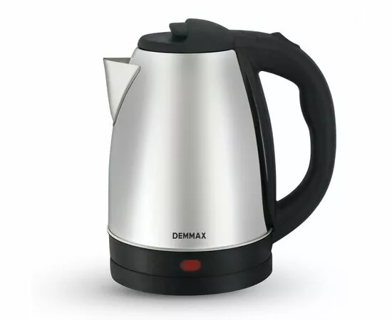 952760 - Чайник электр. DEMMAX DMX-KS06-C72 (диск, 2,2л) 2кВт, нерж.сталь, черный (1)