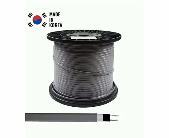 953160 - ПРОМО! саморег. нагр. кабель БУХТА300 SRL 16-2 16Вт/м неэкран. 0,9мм2/80м (300м, цена за м) (1)