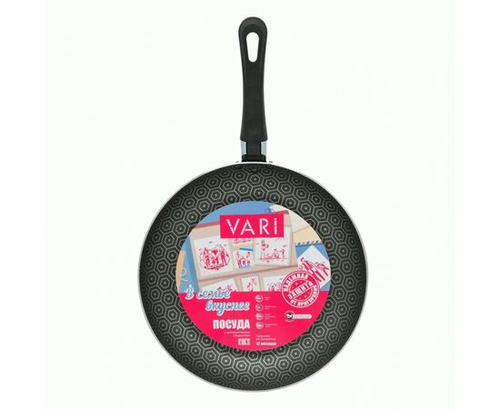 953305 - Сковорода штампованная В семье вкуснее d=26см h=3,8см дно/ст 1,6мм VSV14326 VARI (1) 953305 - Сковорода штампованная В семье вкуснее d=26см h=3,8см дно/ст 1,6мм VSV14326 VARI (1)