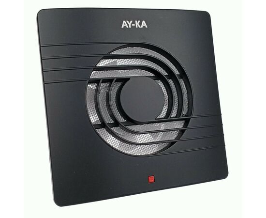 953377 - AY-KA (АЙКА) вентилятор вытяжной d100мм 12W 100м3/ч моск. сетка, с инд, черный (Турция) 2610200 (1) 953377 - AY-KA (АЙКА) вентилятор вытяжной d100мм 12W 100м3/ч моск. сетка, с инд, черный (Турция) 2610200 (1)