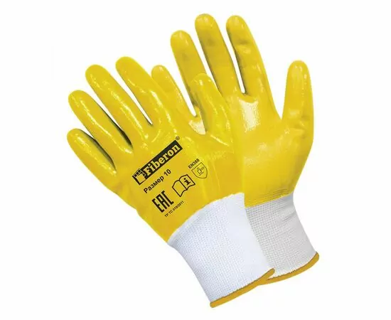 953951 - Перчатки Стойкость к загрязнениям полиэстер, нитриловое покрытие, в и/у, 10(XL), Fiberon (1)