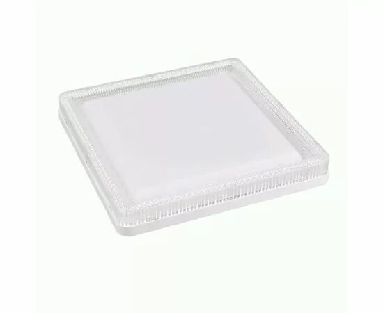 954131 - LEEK св-к св/д накл. декор. 40W(3600lm) 5000K 6K квадрат 300x300x40 SIRIUS IP40 прозрачный кант 018 (1)