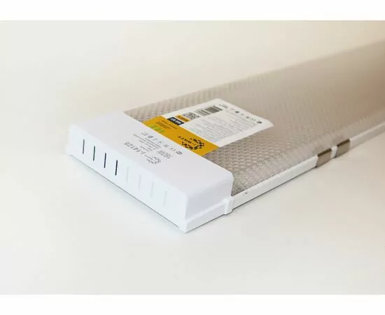 954156 - I-WATT св-к св/д линейный IP44 160W(19000lm)6400K 6K 1200x135x25 призм метал SPO-110 100W i-14125 2г (1)