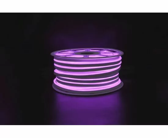 954158 - General неон гибкий 220V 9.6W/m 120lm/m IP67 фиолет 50м 8х16 цена/м б/акс 2835 NL 505413 (1)