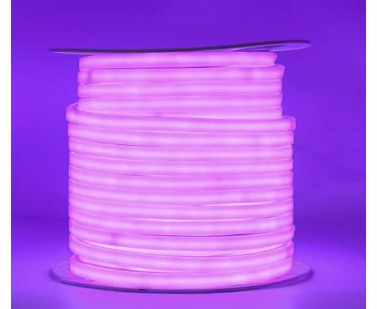 954159 - General неон гибкий 220V 9.6W/m 120lm/m IP67 фиолет 50м 16х16 цена/м б/акс 2835 BNL 505414 (1)