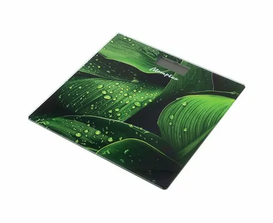 955394 - Весы напольные эл. Матрена MA-032A (стекло) 150кг, дел.100г, 26*26см, 2*ААА (нет в компл) 110016 (1)