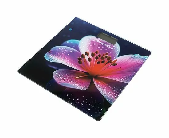 955395 - Весы напольные эл. Матрена MA-032B (стекло) 150кг, дел.100г, 26*26см, 2*ААА (нет в компл) 110017 (1)