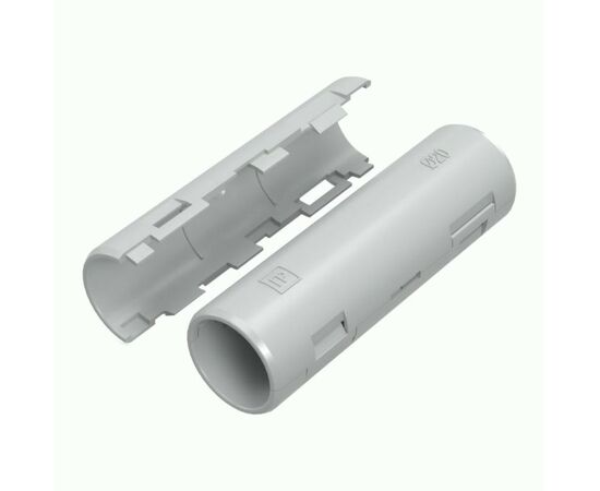 821424 - Промрукав муфта разборная d20 мм  серая (70шт/840шт) цена за 1 шт. PR13.0410 (1)