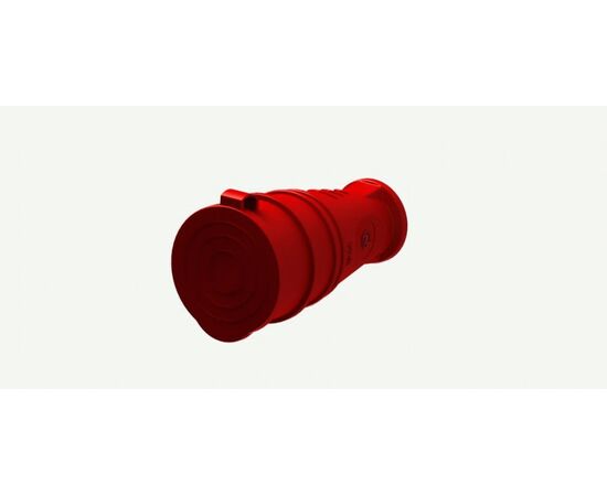 951569 - NE-AD штепсель (разъем) с загл. каучук 2P+PE 1x16А 220-240V IP44 красный (Турция) 4414 (1)