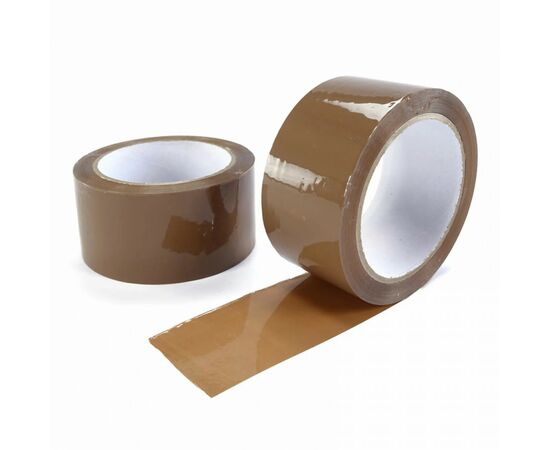 952102 - Скотч упаковочный (клейкая лента) коричневый 47(48)/60м 43мкм (спайка 6шт) 1-2.SALE E1M (1)