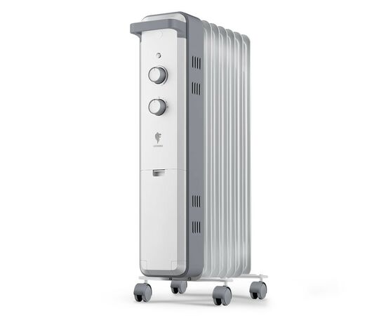 953558 - Обогреватель масляный (радиатор) Leonord LE-2007, 7 секц. Slim (12,5*58см) 1,5кВт, 3реж. 110274 (1)