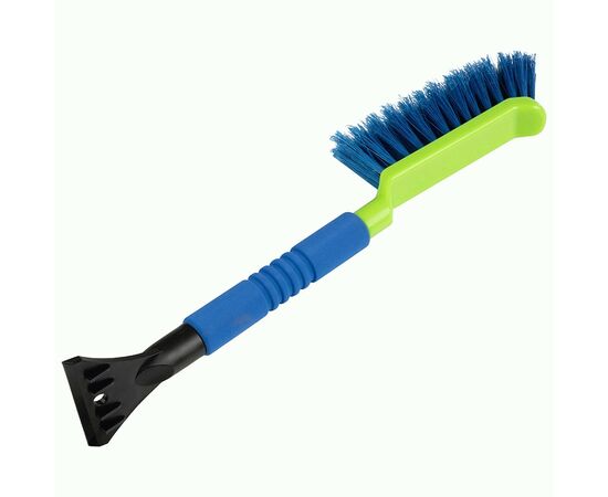 955568 - Автощетка-сметка+скребок 42,5*8,4*8,8см,антискольз накл,OKTAN зеленая,280075/ Brumex (1)