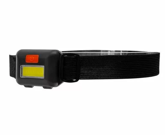 956423 - Ultraflash фонарь налобный LED53767 (3xLR03 не в/к) COB 1W(49lm) 6K, 3 реж, до 15м, черн/пласт, кор (1)