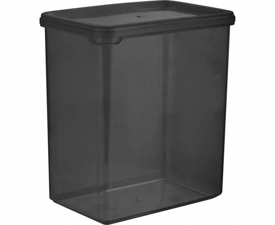 957169 - Банка для сыпучих продуктов BLACK 1,1л PT170710621 Plast Team (1)