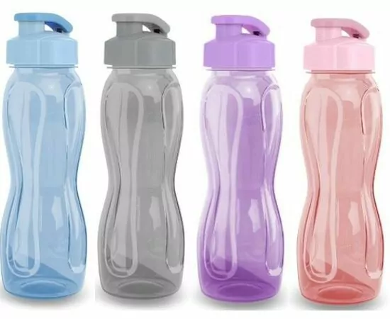 958041 - Бутылка для воды и напит. 550мл цвет микс КК0471 WOWBOTTLES (1)