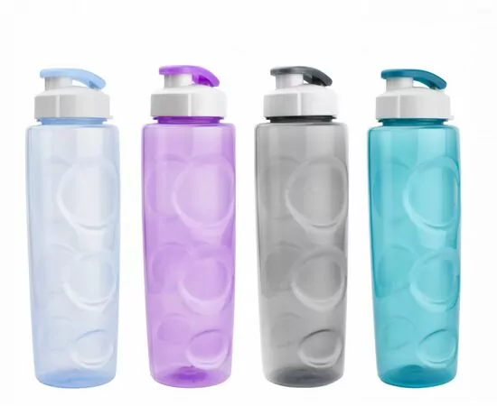 958042 - Бутылка для воды и напит.HEALTH AND FITNESS 700мл цвет микс КК0162 WOWBOTTLES (1)
