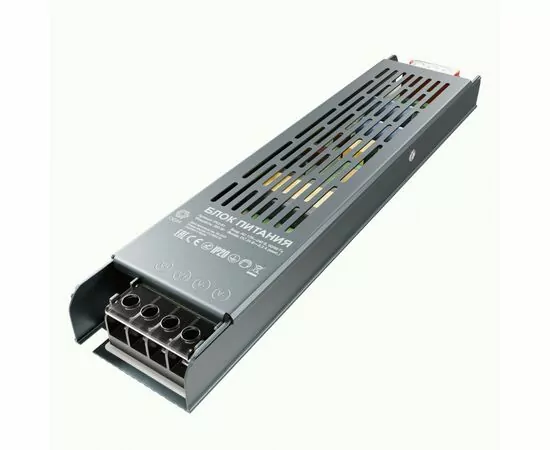 958782 - APEYRON/OGM Блок питания для св/д лент 24V 200W 175-240V 8,3А IP20 (интерьерный) 240х50х24 PS3-61 (1)