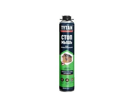 958865 - Tytan (Титан) Professional Стоп МЫШЬ Пена монтаж.(п/пистолет) 750мл (+5C до +30С) арт.18059 (1)