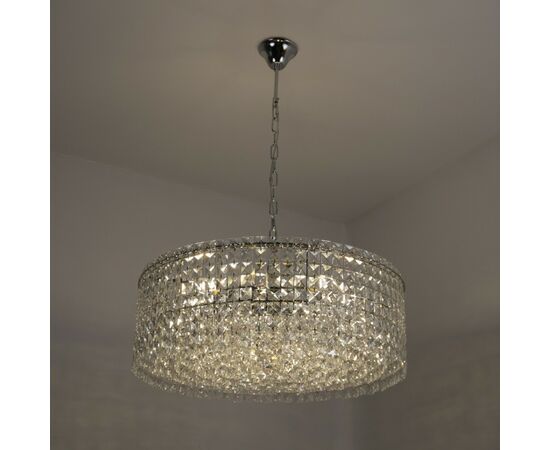 959019 - Estares св-к-люстра DIONA E14x10 600x810 хром/кристаллы БЕЗ пульта IP20 # (1)
