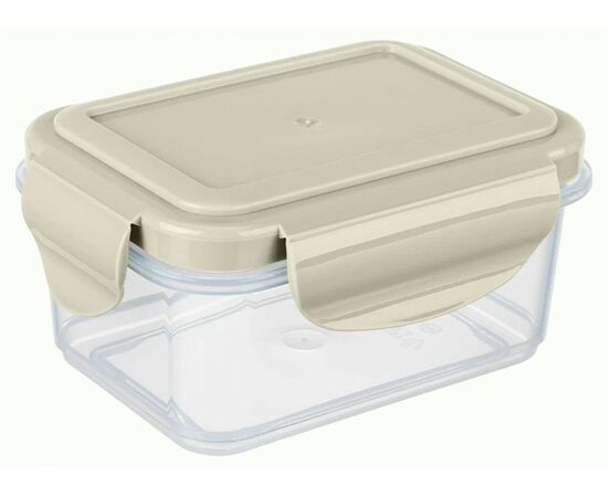 959065 - Контейнер гермет для СВЧ SMART LOC 0,25л прямоуг св серый 433111630 Phibo/Бытпласт (аналог 848794) (1)