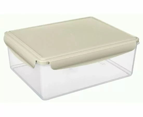 959073 - Контейнер гермет для СВЧ SMART LOC 5,4л прямоуг св серый 433116730 Phibo/Бытпласт (аналог 848989) (1)