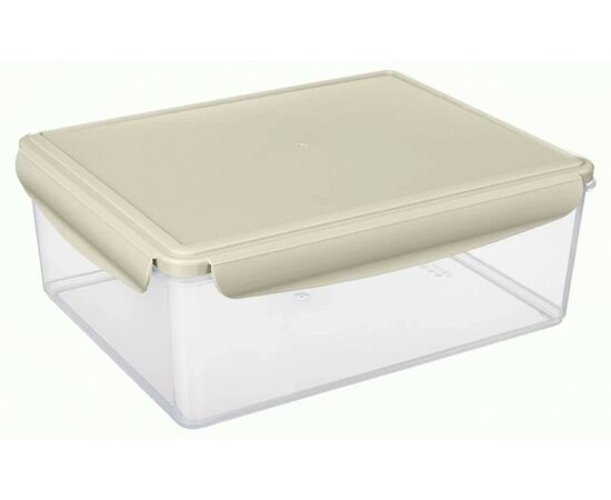 959073 - Контейнер гермет для СВЧ SMART LOC 5,4л прямоуг св серый 433116730 Phibo/Бытпласт (аналог 848989) (1)