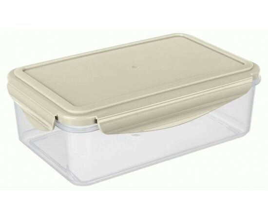 959075 - Контейнер гермет для СВЧ SMART LOC 1,1л прямоуг св серый 431129230 Phibo/Бытпласт (аналог 848790) (1)