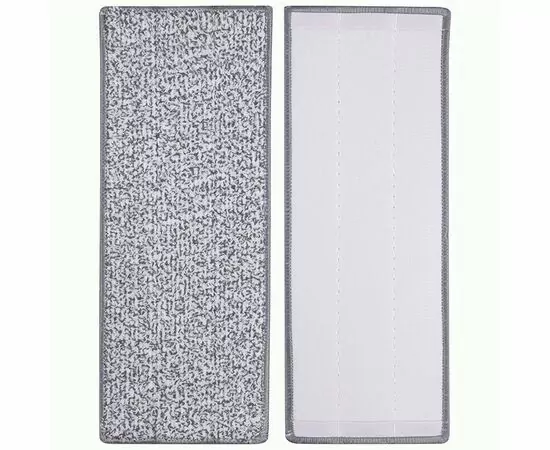 959418 - Насадка для швабры Helper МОП плоская,микрофибра,12*33см,липучка,110089/ Рыжий кот (1)