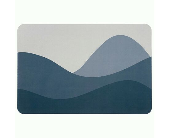 959426 - Коврик для ванной комнаты 40*60*0,25см,текстиль(п/э)/резина,п/скольз,Cozy серый,110065/ Рыжий кот (1)