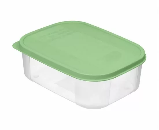 960213 - Емкость д/хранения продуктов Verona 0,35л прямоуг гибкая крышка Botanica зеленый 222134818/08 Homver (1)