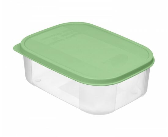 960213 - Емкость д/хранения продуктов Verona 0,35л прямоуг гибкая крышка Botanica зеленый 222134818/08 Homver (1)