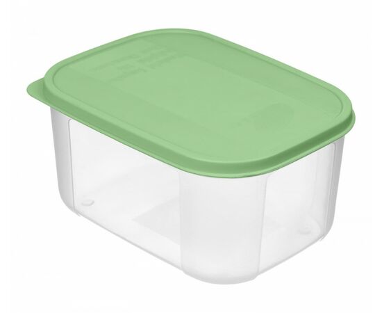 960215 - Емкость д/хранения продуктов Verona 0,85л прямоуг гибкая крышка Botanica зеленый 222135018/08 Homver (1)