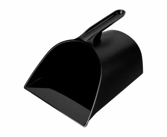 846612 - Совок для мусора закрытый(ковш),черный,пластик,433208913/Бытпласт (1)