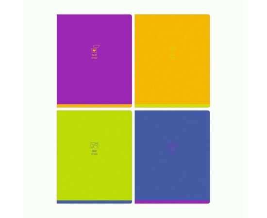 865766 - Тетрадь 48л., А5, клетка BG Monocolor. Chat, неоновая краска Арт.340975 (1)