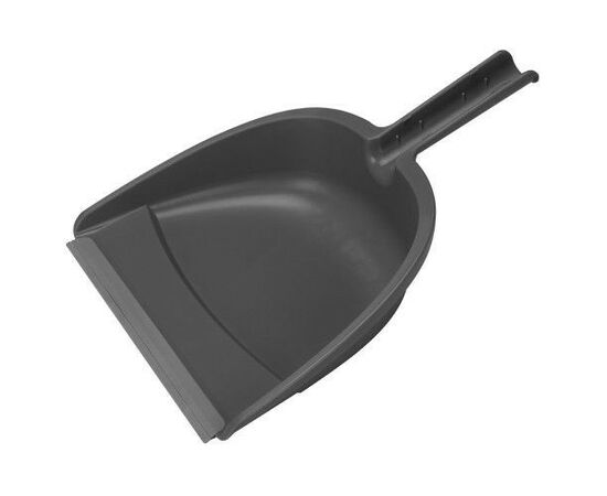 919827 - Cовок для мусора с кромкой и бортиком,темно-серый,пластик,431510315/Бытпласт (1)