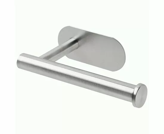 948841 - Держатель для туалетной бумаги(16,5*4,5*8 см),металл хромир,самоклеящаяся основа,109236/ Рыжий кот (1)