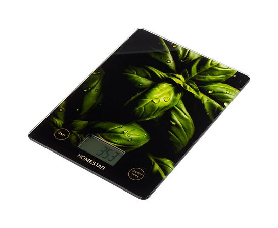 957759 - Весы кухон. эл. HomeStar HS-3015C, до 7 кг, дел.10г, стекло, 15*20см, LCD дисплей 110058 (1)