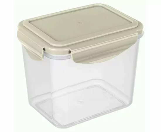 959067 - Контейнер гермет для СВЧ SMART LOC 0,9л прямоуг св серый 431129130 Phibo/Бытпласт (аналог 848985) (1)